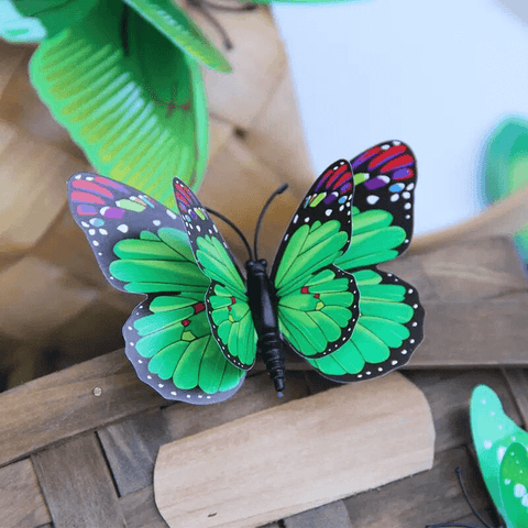 12 Pièces Autocollants Papillons 3D pour décoration