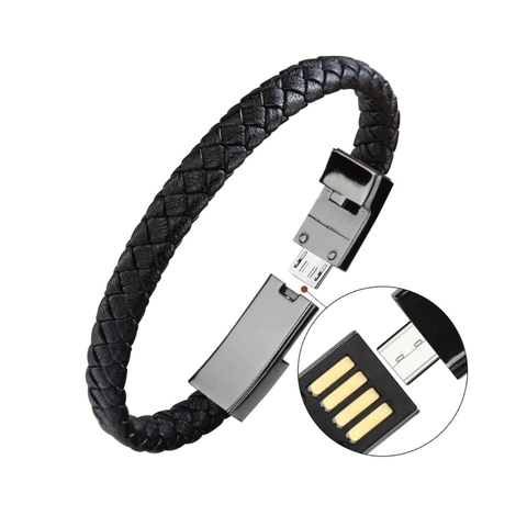 Chargeur USB Portable Bracelet – Compact et Pratique