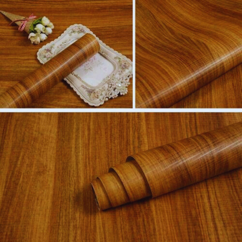 Adhésif Autocollant Effet Bois 10mx40cm.