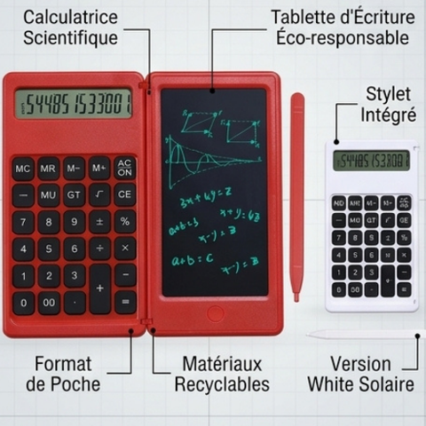 Calculatrice avec Tablette d’Écriture LCD