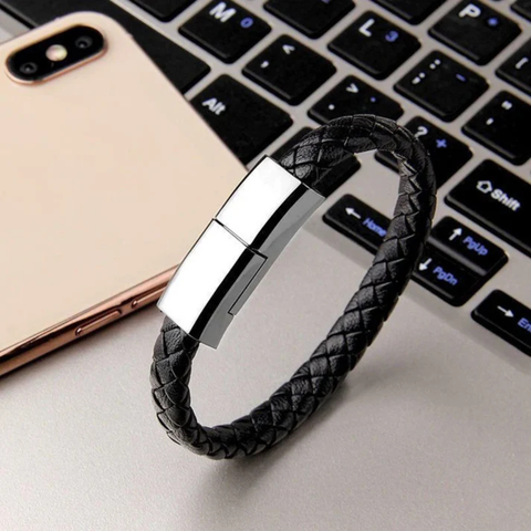 Chargeur USB Portable Bracelet – Compact et Pratique