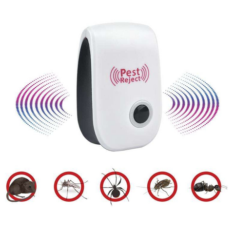 Pack 2 Appareils Ultrason Anti-Moustique, Répulsif à Ultrasons pour Souris