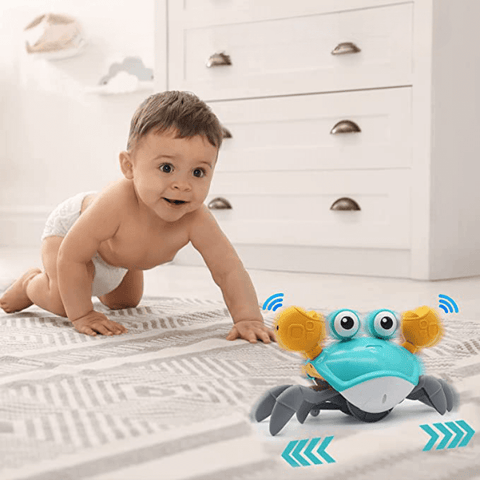 Jouet Musical Interactif, Crabe à Induction Pour Apprendre à Grimper