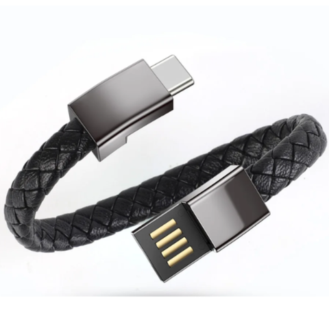 Chargeur USB Portable Bracelet – Compact et Pratique