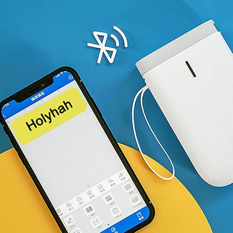 Imprimante d'étiquettes Portable sans Fil Bluetooth
