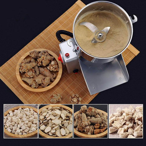 Moulin à Grains, Épices, Céréales, Appareil Broyeur en Acier Inoxydable pour Minoterie.