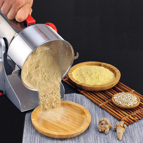 Moulin à Grains, Épices, Céréales, Appareil Broyeur en Acier Inoxydable pour Minoterie.