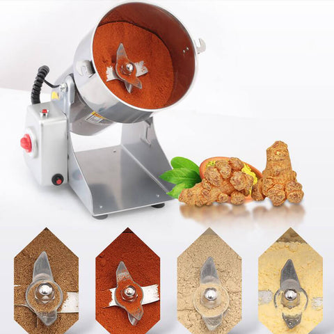 Moulin à Grains, Épices, Céréales, Appareil Broyeur en Acier Inoxydable pour Minoterie.