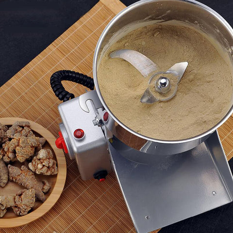 Moulin à Grains, Épices, Céréales, Appareil Broyeur en Acier Inoxydable pour Minoterie.