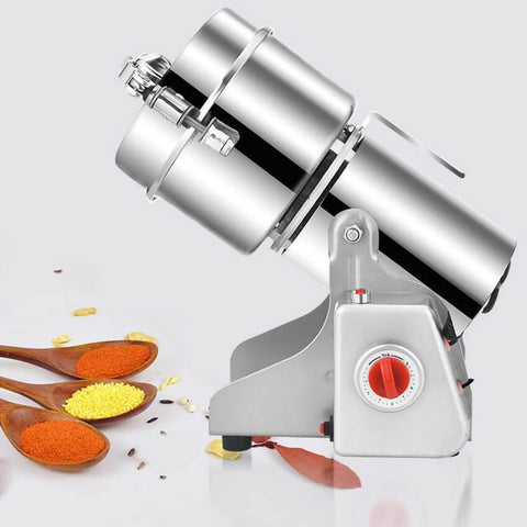 Moulin à Grains, Épices, Céréales, Appareil Broyeur en Acier Inoxydable pour Minoterie.