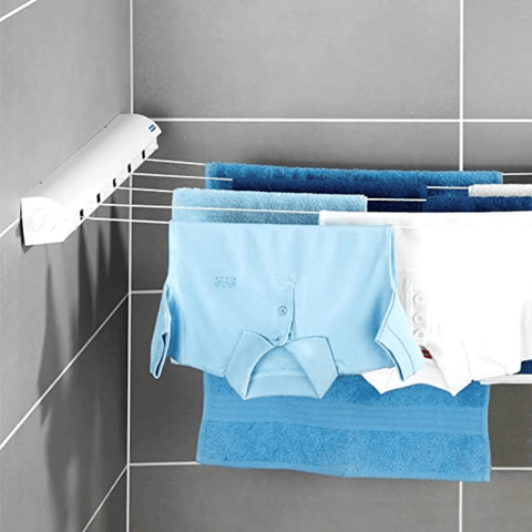 Sèche-Linge Mural Rétractable 3.75m