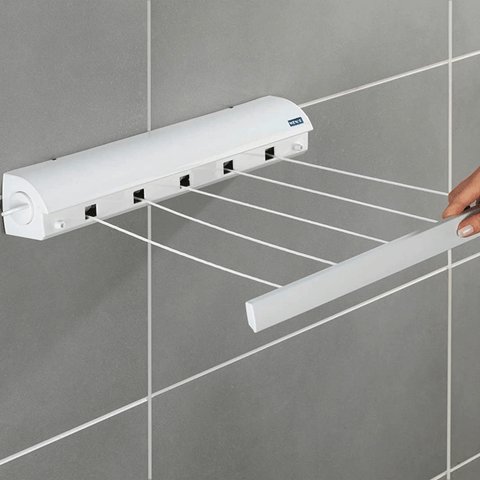 Sèche-Linge Mural Rétractable 3.75m