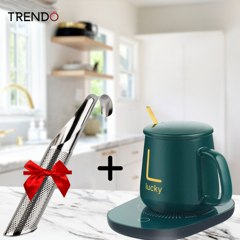 Pack Tasse Lucky en Céramique et Filtre Infuseur de Thé