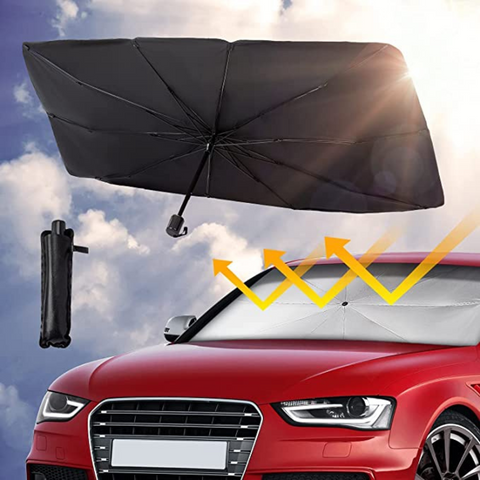 Parasol de Voiture SHIELDO, Couverture Pare-Brise Voiture Pliable