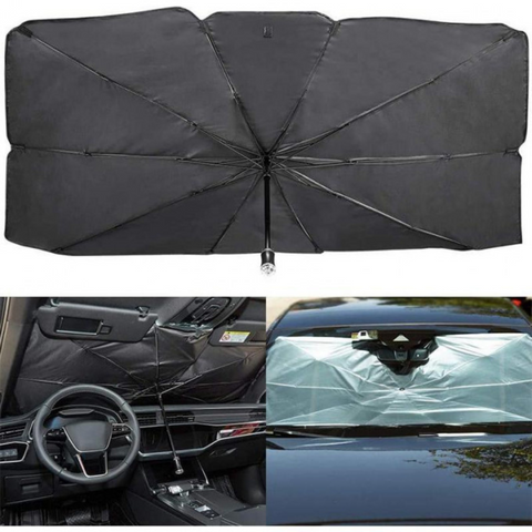Parasol de Voiture SHIELDO, Couverture Pare-Brise Voiture Pliable