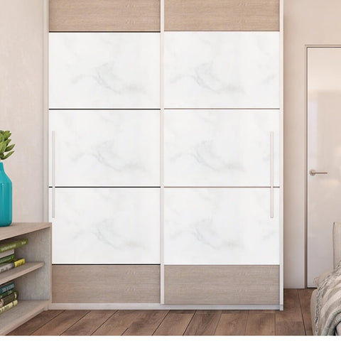 Adhésif Autocollant Effet Marbre Blanc