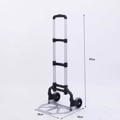 Chariot Diable Pliable de Levage en Aluminium