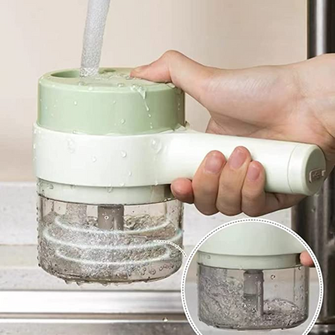 Découpeur de Légumes Électrique sans Fil Broyeur à Ail