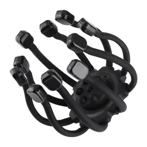 Masseur de Tête Électrique en Forme de Poulpe pour Soulagement