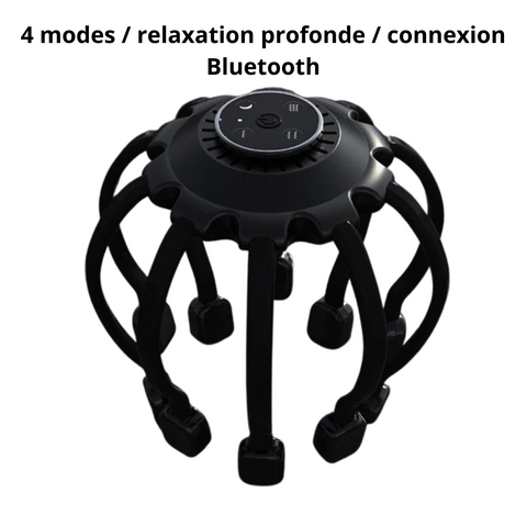 Masseur de Tête Électrique en Forme de Poulpe pour Soulagement