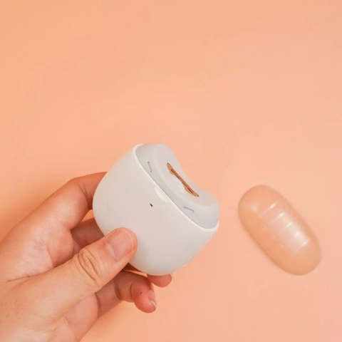 Coupe-Ongles Électrique Portable avec Lumière, Design Incurvé sans Fil